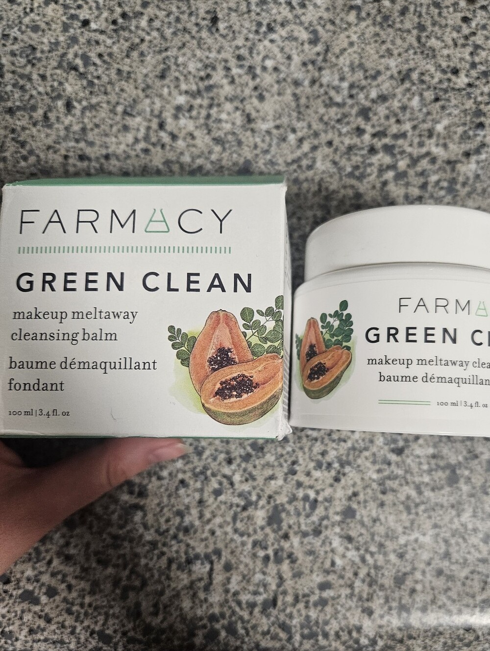 NWT Farmacy Green Clean Makeup Meltaway Cleansing Balm